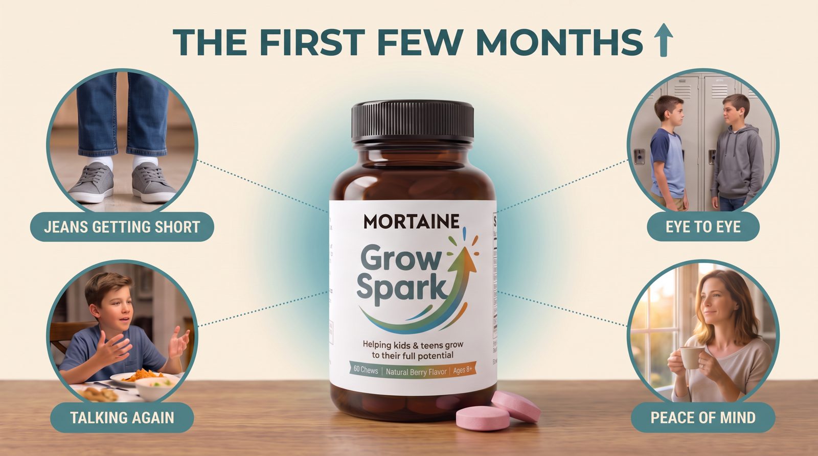 What parents notice in the first few months