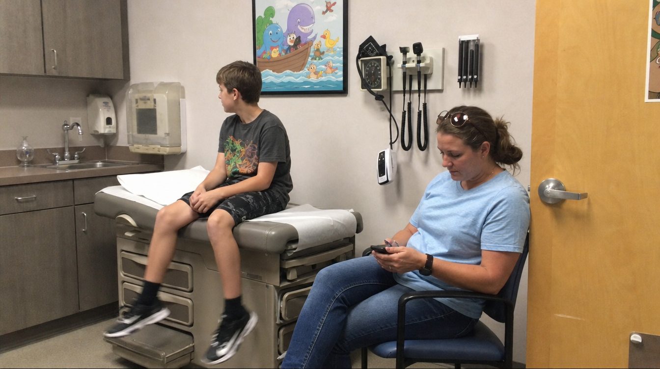Walking into his next checkup with confidence, not dread