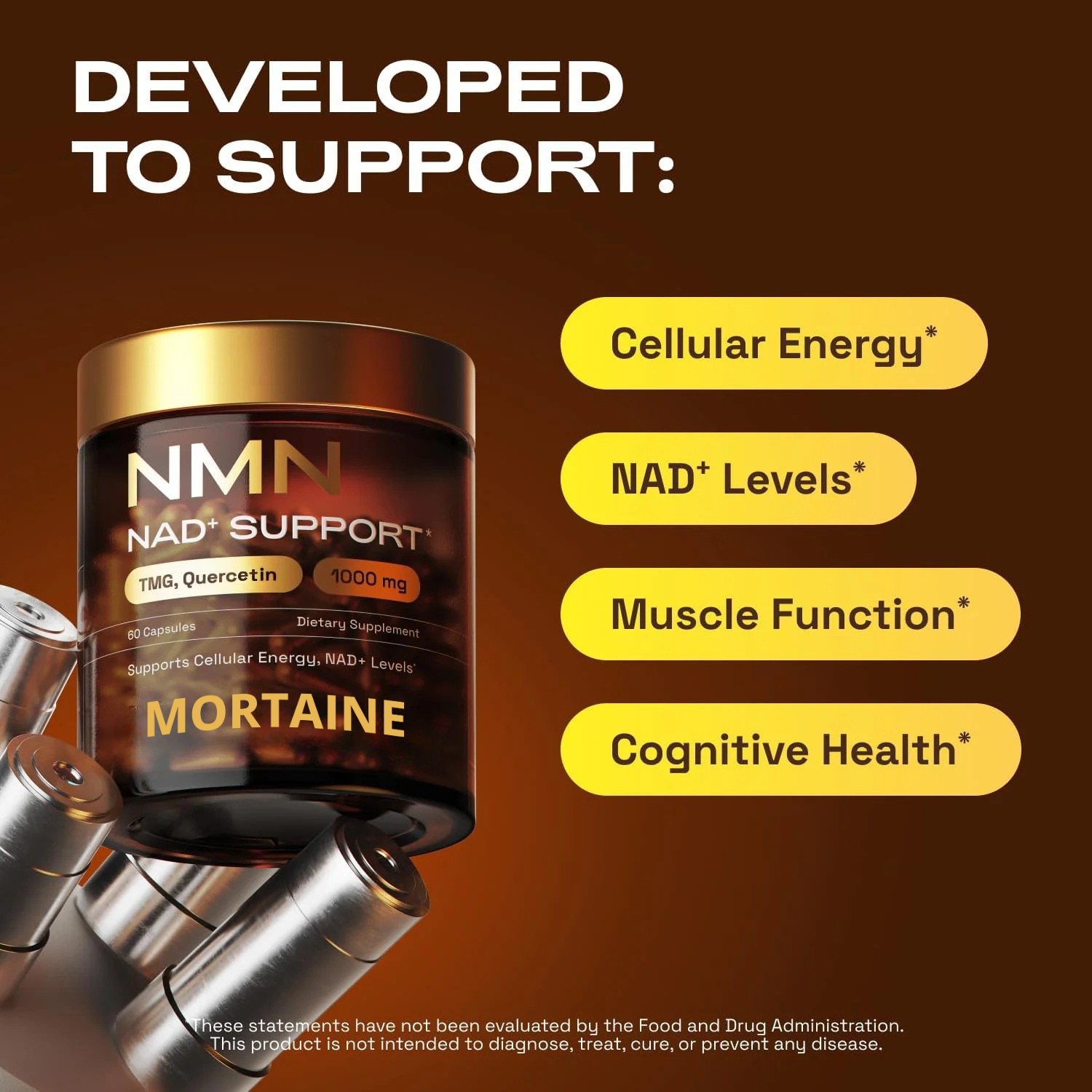 Mortaine NMN Blend Capsules