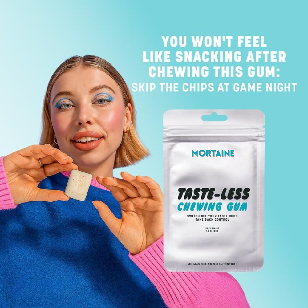 Taste-Less Chewing Gum