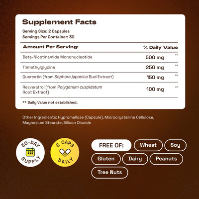 Mortaine NMN Blend Capsules