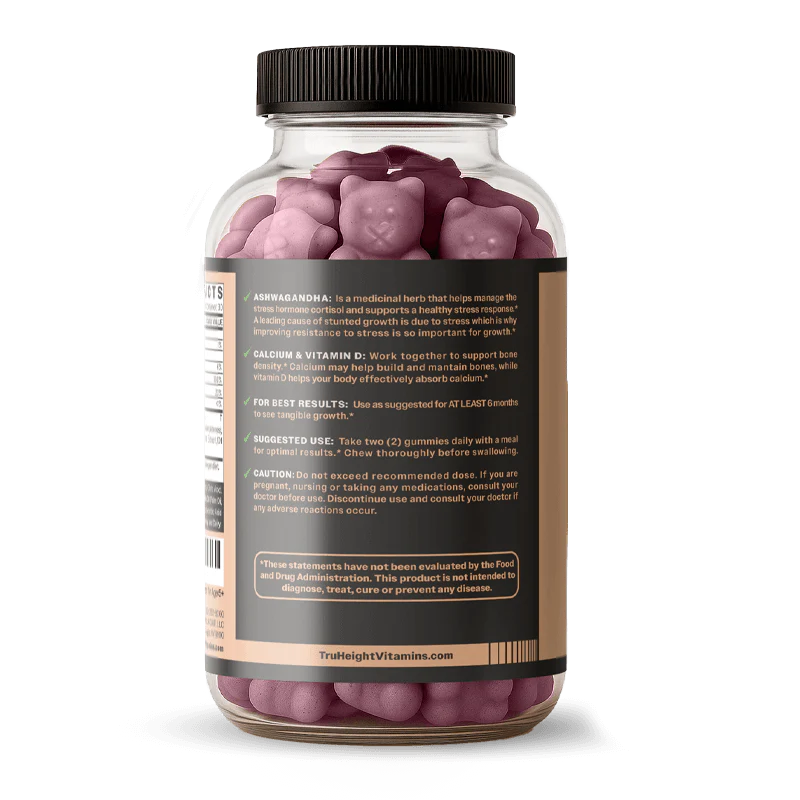 TruHeight Growth Gummies by Mortaine