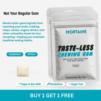 Taste-Less Chewing Gum